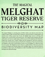 The Magical Melghat Tiger Reserve Biodiversity Map